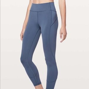 Lululemon In Movement 7/8 Tight *Everlux 25”